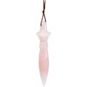 Pendule Thot en Quartz Rose