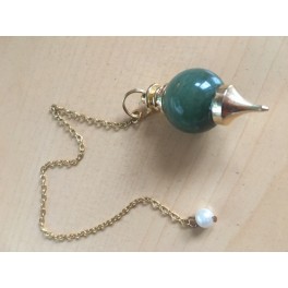 Pendule séphoroton  en aventurine