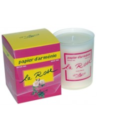 Bougie Papier d'Arménie - La Rose Bougie Papier d'Arménie - La Rose