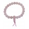 Mala Tibétain en quartz rose