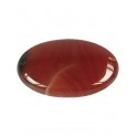 Galet Cornaline Chauffée - Pièce de 3 x 4.5 cm