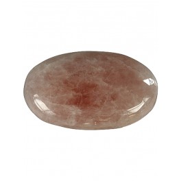 Galet Quartz rose - Pi&egrave;ce de 3,5 cm &agrave; 4 cm
