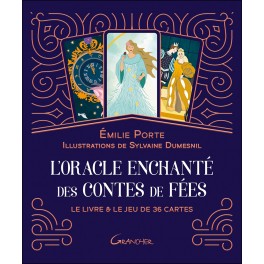 Le coffret de l'Oracle enchant&eacute; des contes de f&eacute;es,  le livre & le jeu de 36 cartes