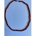 Collier en pierre de cornaline