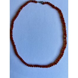 Collier en pierre de cornaline