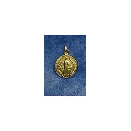 Médaille de St Benoît dorée